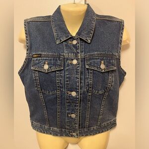 Vintage DKNY Denim Vest 🩵